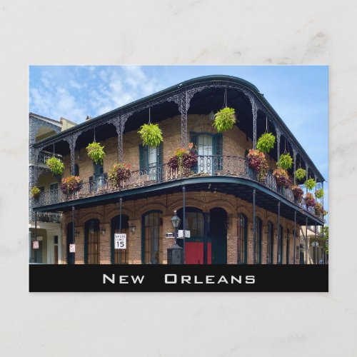 French Quarter New Orleans Postcard