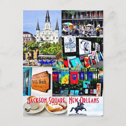 French Quarter New Orleans Postcard