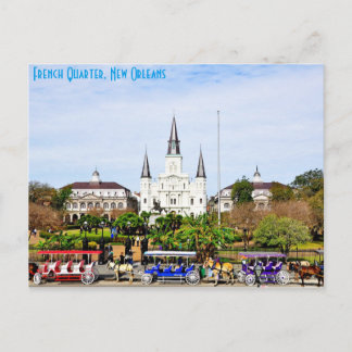 French Quarter, New Orleans Postcard