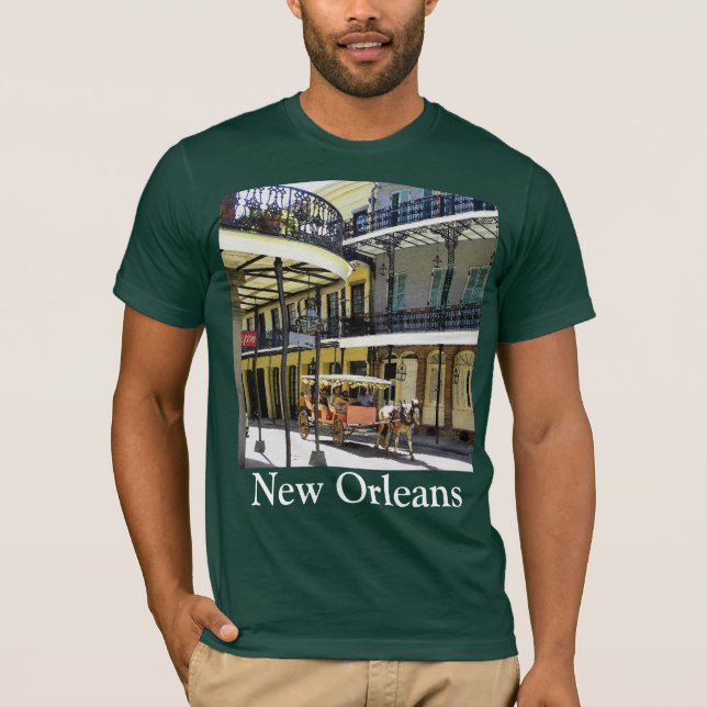 French Quarter  New Orleans  T-shirt (Front)
