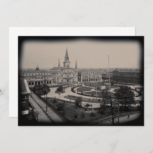 French Quarter Old Jackson Square New Orleans (Front/Back)