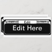 French Quarter Street sign Blanks (Front/Back)