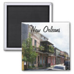 French Quarter Street View New Orleans Louisiana Magnet at Zazzle