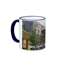 French Quarter Street View New Orleans Louisiana