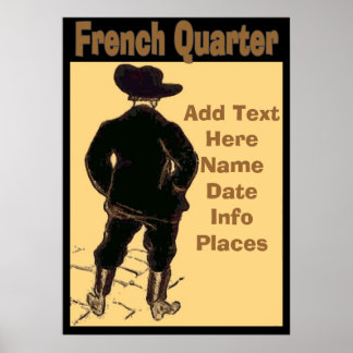 French Quarter Travel Sign