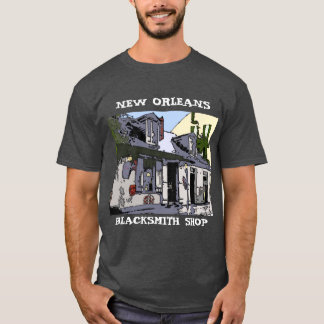 French Quarter Vintage Black Smith Shop T-Shirt
