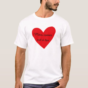 French Quates Heart Valentine’s Day T-Shirt