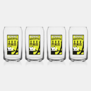 French Raclette Can Glass