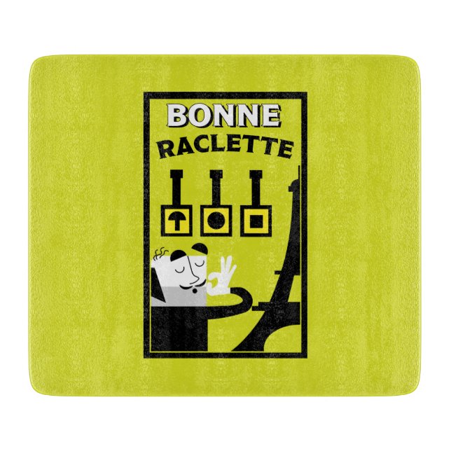 French Raclette Cutting Board (Front)