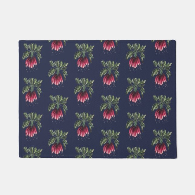 French Radish Door Mat (Front)