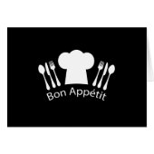 French Restaurant Chefs Hat for Gourmet (Front Horizontal)