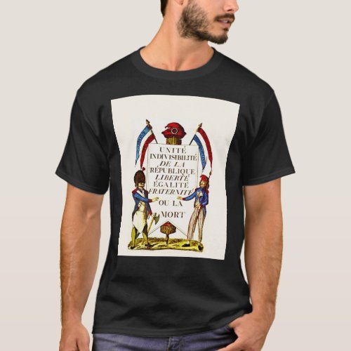 French Revolution Poster Graphic T_Shirt