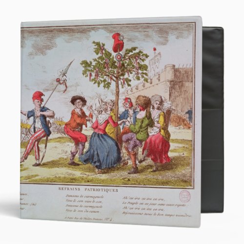 French revolutionaries dancing the carmagnole binder