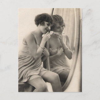 French Risqué Vintage photo Postcard