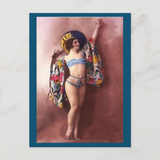 French Risqué Vintage photo Postcard