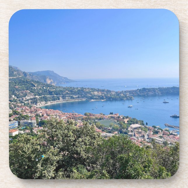 French Riviera Beverage Coaster (Front)
