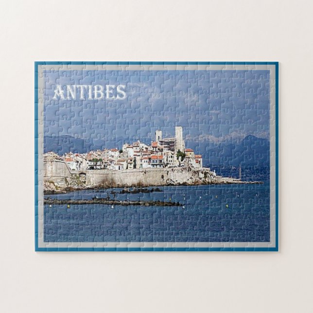 French Riviera - Côte d'Azur - Antibes - Jigsaw Puzzle (Horizontal)