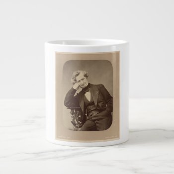 French Romantic Composer Hector Berlioz Giant Coffee Mug by allphotos at Zazzle