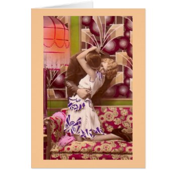 French Romantic Love Kiss Vintage by FrenchFlirt at Zazzle