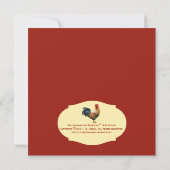 French Rooster Le Poulet Kitchen Decoration | (Back)