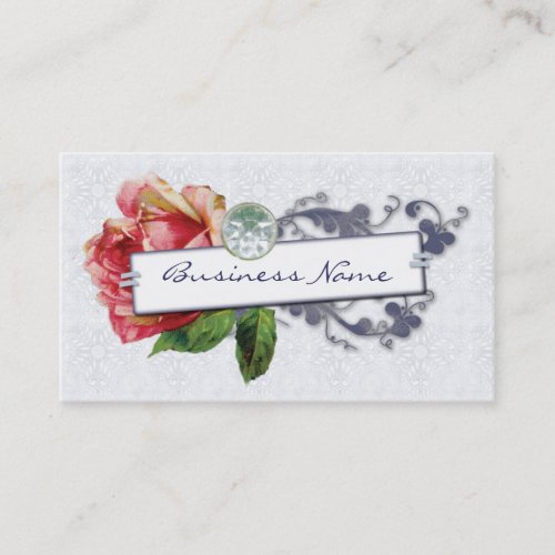 French Rose Business Cards