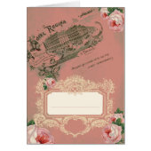 French Rose - Greeting Card (Front)