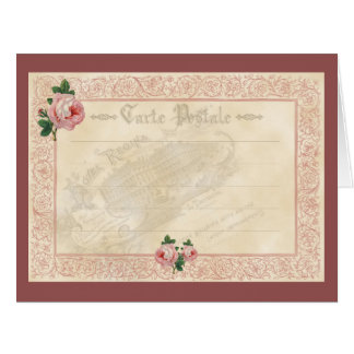 French Rose - Greeting Card