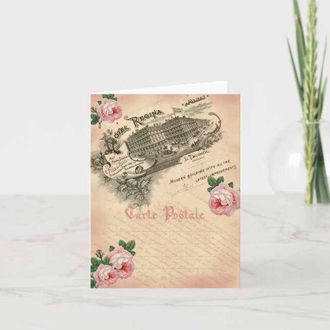 French Rose - Notecard (Front)