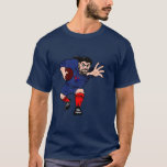 French Rugby Mens Athlete Sports Fan Rugby T-shirt at Zazzle
