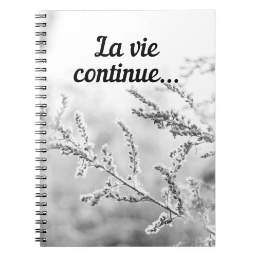 French sayings rain gloomy weather theme gifts  no notebook