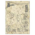 French Script, Eiffel Tower and Parisian Postage