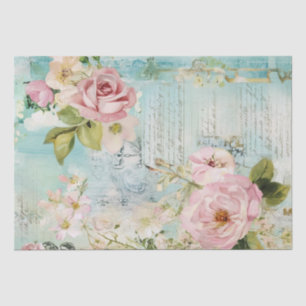 French Shabby Chic Pattern Tissue Paper