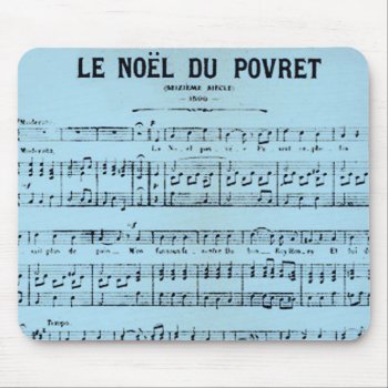 French Sheet Music Mousepad by LeAnnS123 at Zazzle
