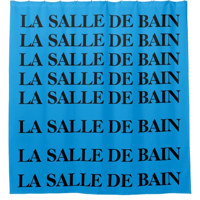 French Shower Curtain (Front)
