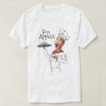 French Singing Chef T-Shirt French Singing Chef T-Shirt