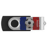 French Soccer Ball Usb Drive at Zazzle