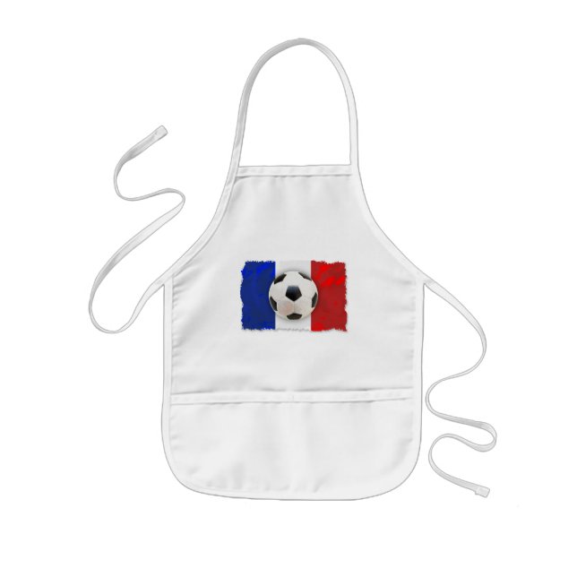 French Soccer Kids' Apron (Front)