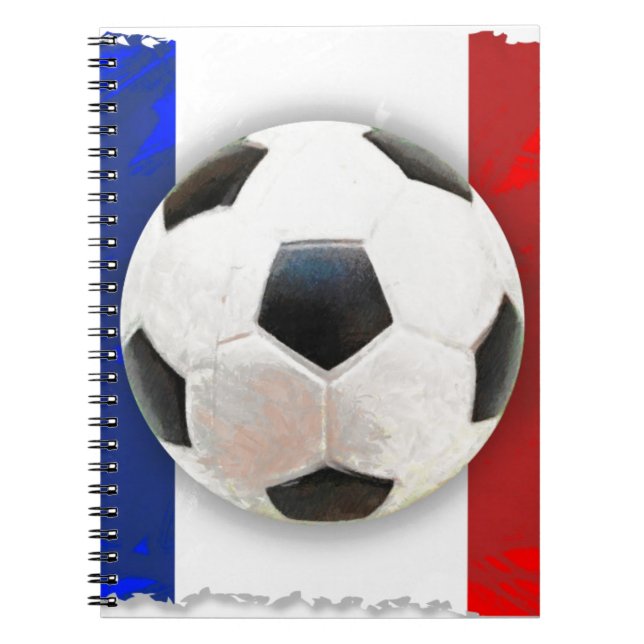 French Soccer Notebook (Front)