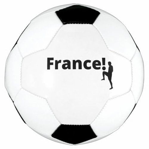 French soccer player using dot as a ball  