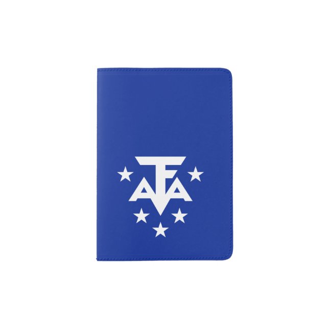 French Southern and Antarctic Lands flag  Passport Holder (Front)