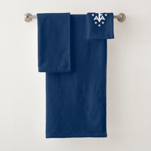 French Southern Antarctic Lands Bath Towel Set