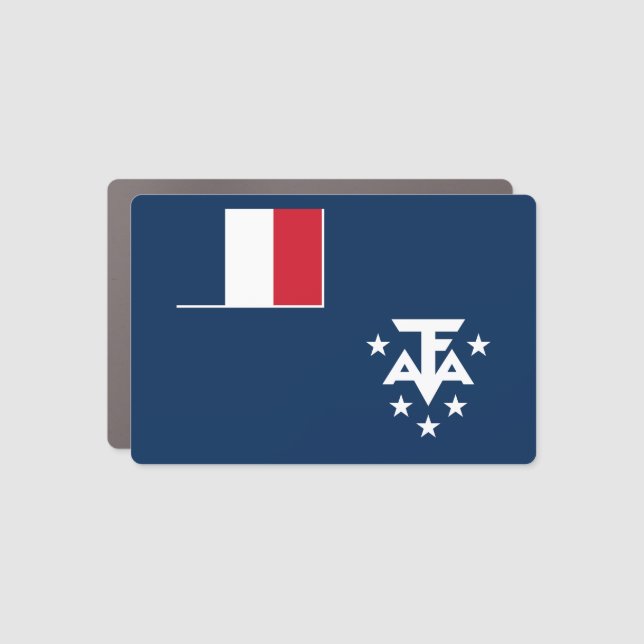 French Southern Antarctic Lands Car Magnet (Front)