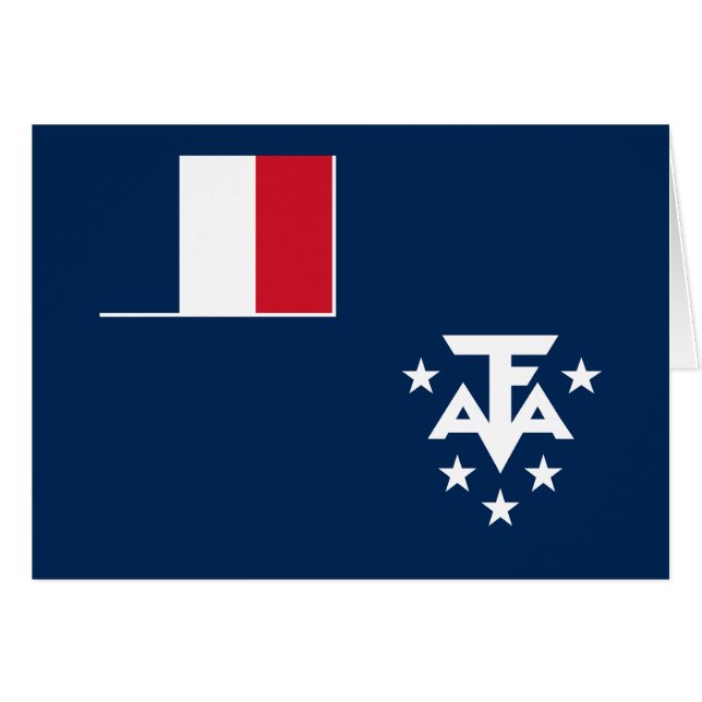 French Southern Antarctic Lands Cards (Front Horizontal)