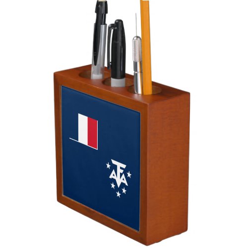 French Southern Antarctic Lands Desk Organizer