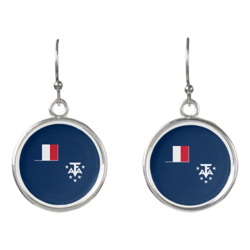 French Southern Antarctic Lands Earrings