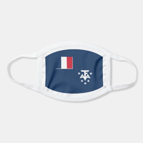 French Southern Antarctic Lands Flag Face Mask