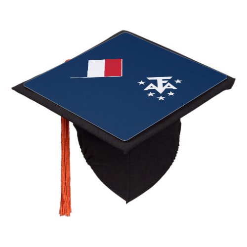 French Southern Antarctic Lands Graduation Cap Topper