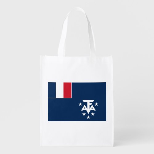 French Southern Antarctic Lands Grocery Bag