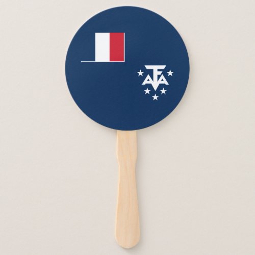 French Southern Antarctic Lands Hand Fan