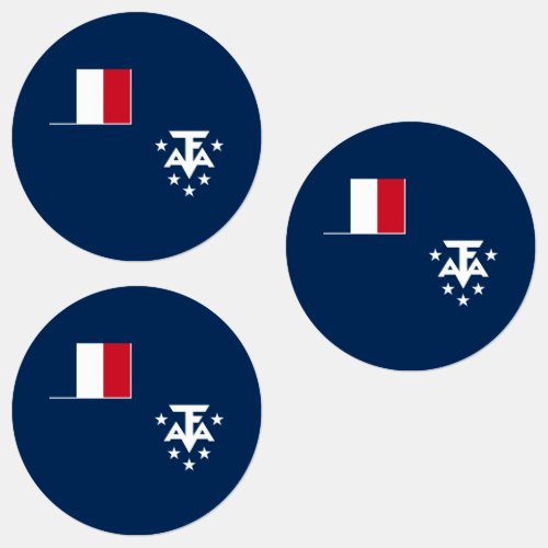 French Southern Antarctic Lands Labels